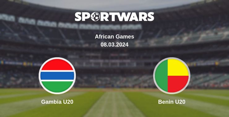 Where to watch the match Gambia U20 - Benin U20