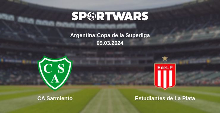 Where to watch the match CA Sarmiento - Estudiantes de La Plata