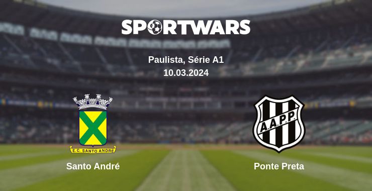 Where to watch the match Santo André - Ponte Preta