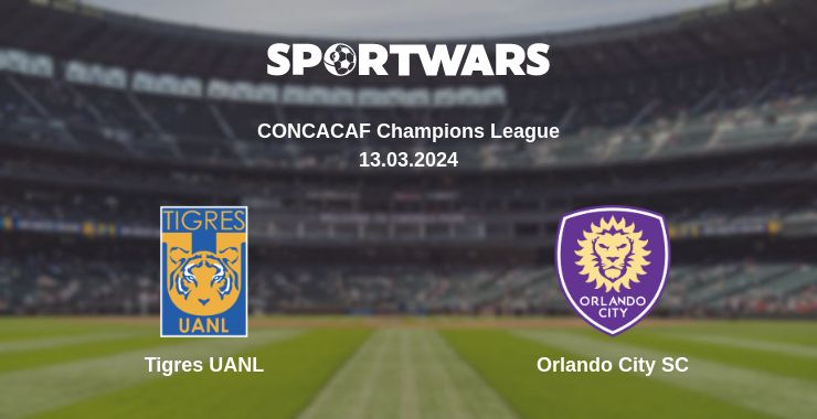 Where to watch the match Tigres UANL - Orlando City SC