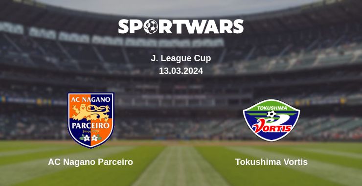 Where to watch the match AC Nagano Parceiro - Tokushima Vortis