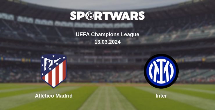 Where to watch the match Atlético Madrid - Inter