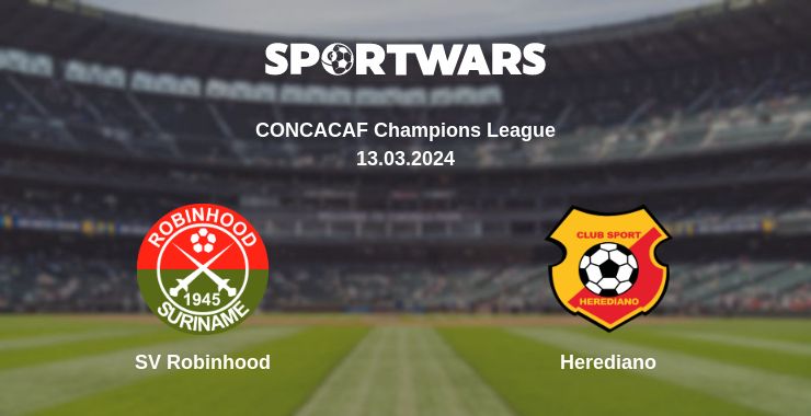 Where to watch the match SV Robinhood - Herediano