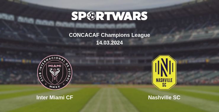 Where to watch the match Inter Miami CF - Nashville SC