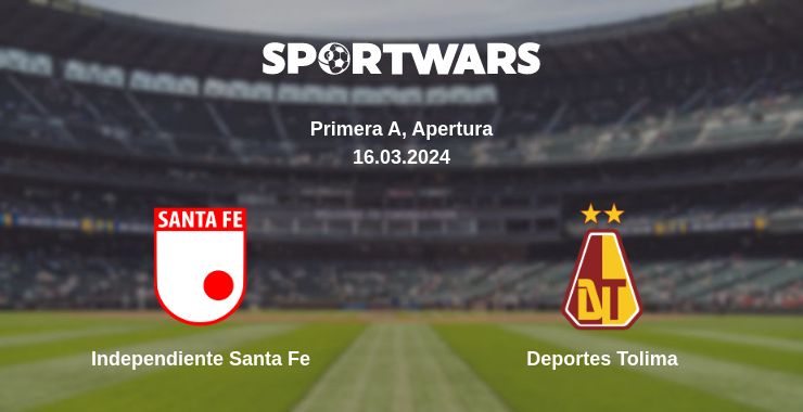 Where to watch the match Independiente Santa Fe - Deportes Tolima