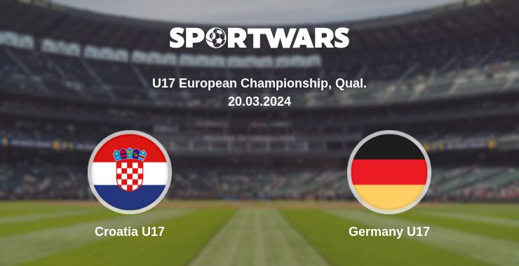 Where to watch the match Croatia U17 - Germany U17