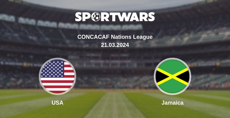 Where to watch the match USA - Jamaica