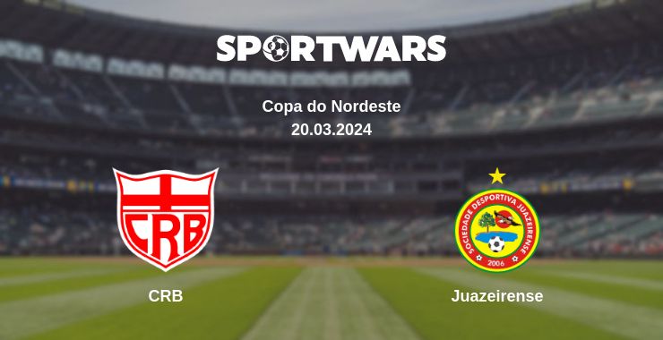 Where to watch the match CRB - Juazeirense