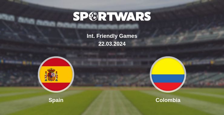 Where to watch the match Spain - Colombia