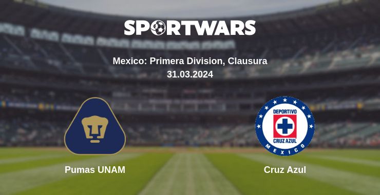 Where to watch the match Pumas UNAM - Cruz Azul