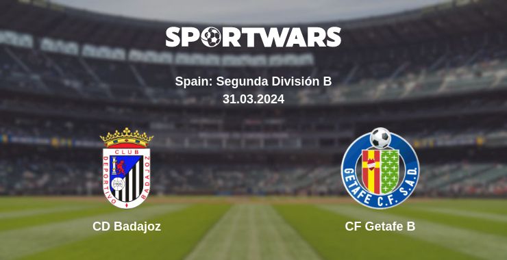 Where to watch the match CD Badajoz - CF Getafe B