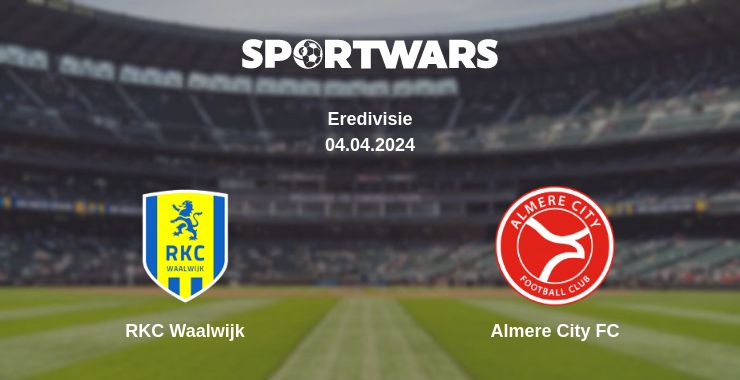 Where to watch the match RKC Waalwijk - Almere City FC