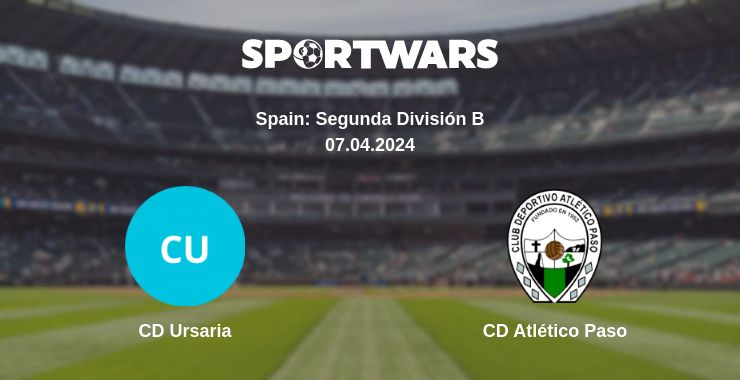 Where to watch the match CD Ursaria - CD Atlético Paso