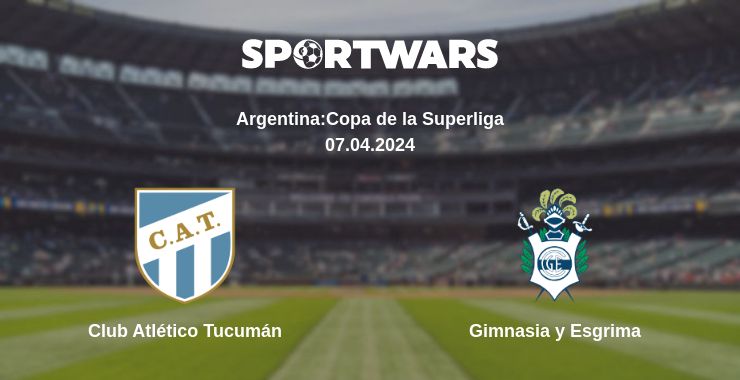 Where to watch the match Club Atlético Tucumán - Gimnasia y Esgrima