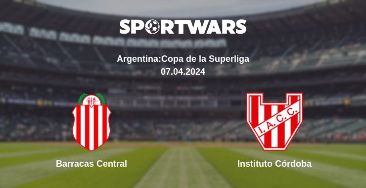 Where to watch the match Barracas Central - Instituto Córdoba