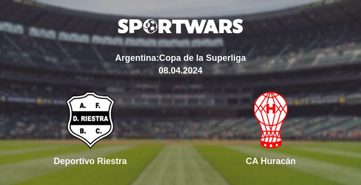 Where to watch the match Deportivo Riestra - CA Huracán