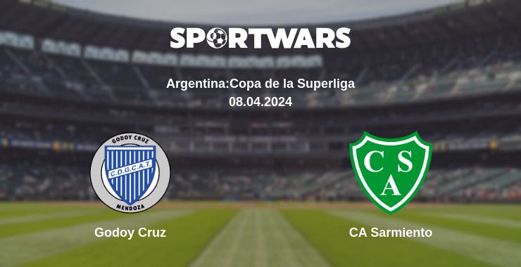 Where to watch the match Godoy Cruz - CA Sarmiento