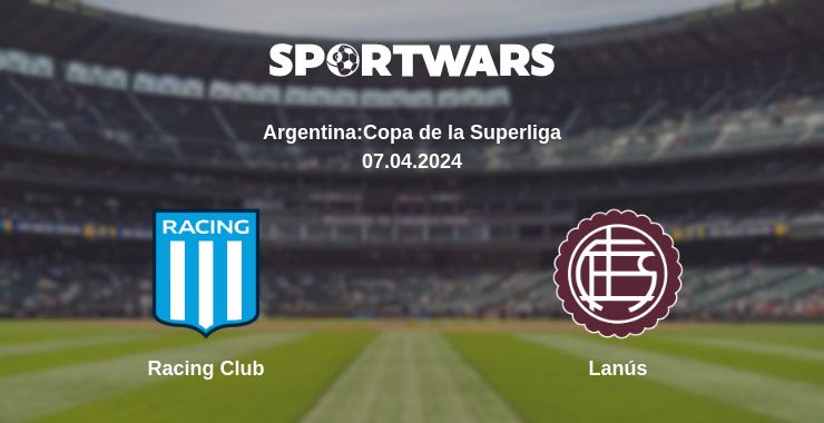 Where to watch the match Racing Club - Lanús