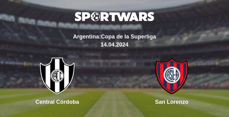 Where to watch the match Central Córdoba - San Lorenzo