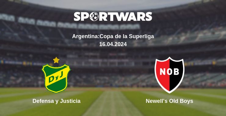 Where to watch the match Defensa y Justicia - Newell's Old Boys