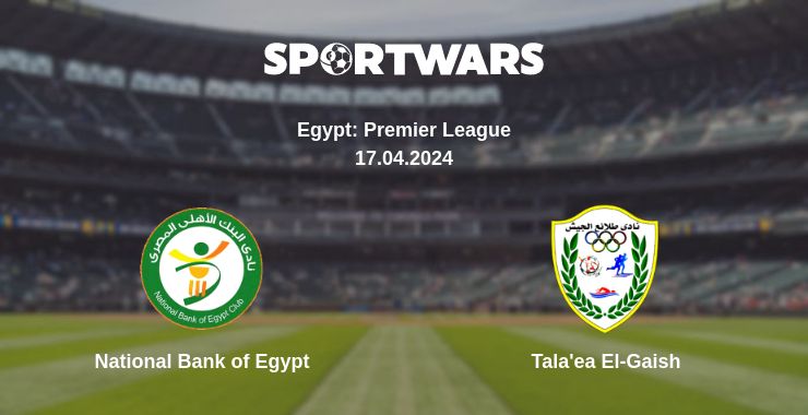 Where to watch the match National Bank of Egypt - Tala'ea El-Gaish