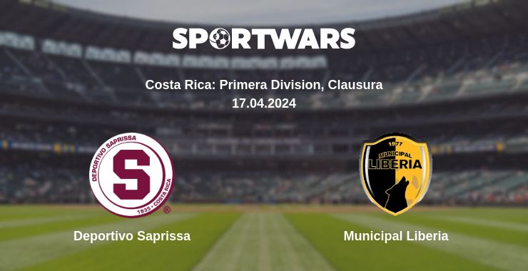 Where to watch the match Deportivo Saprissa - Municipal Liberia