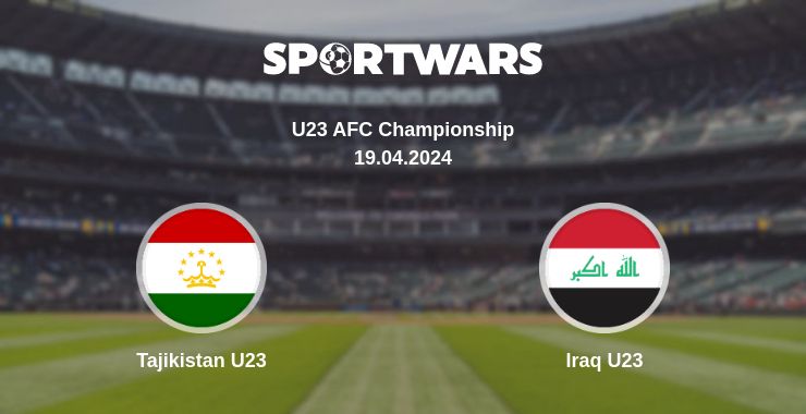 Where to watch the match Tajikistan U23 - Iraq U23