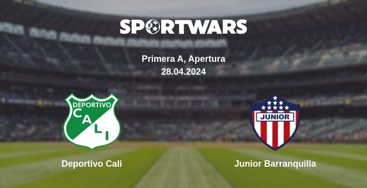 Where to watch the match Deportivo Cali - Junior Barranquilla