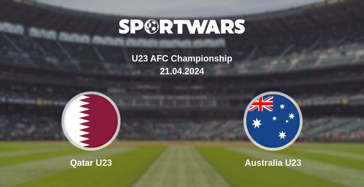 Where to watch the match Qatar U23 - Australia U23