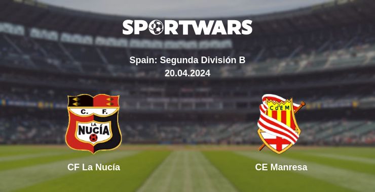 Where to watch the match CF La Nucía - CE Manresa