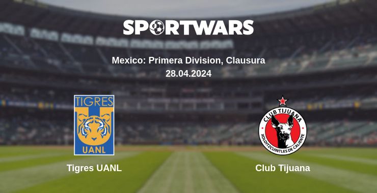 Where to watch the match Tigres UANL - Club Tijuana