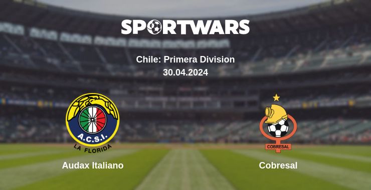 Where to watch the match Audax Italiano - Cobresal