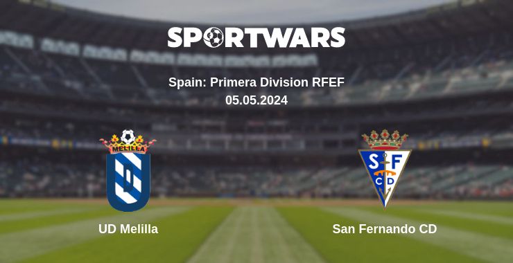 Where to watch the match UD Melilla - San Fernando CD