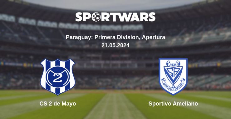 Where to watch the match CS 2 de Mayo - Sportivo Ameliano