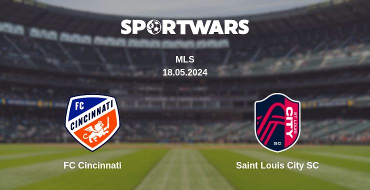 Where to watch the match FC Cincinnati - Saint Louis City SC