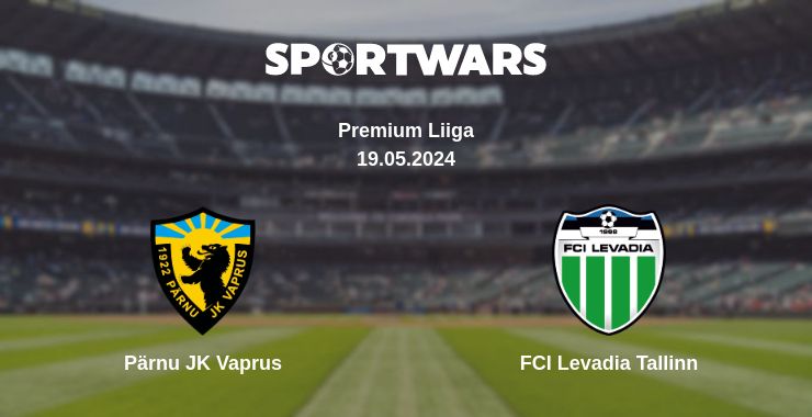 Where to watch the match Pärnu JK Vaprus - FCI Levadia Tallinn