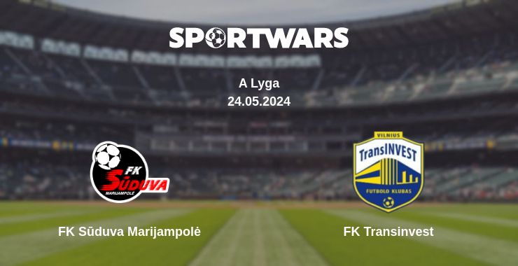 Where to watch the match FK Sūduva Marijampolė - FK Transinvest