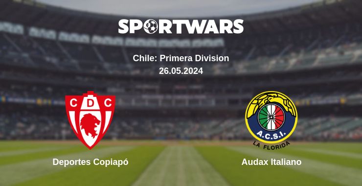 Where to watch the match Deportes Copiapó - Audax Italiano