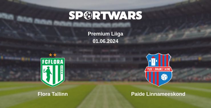 Where to watch the match Flora Tallinn - Paide Linnameeskond