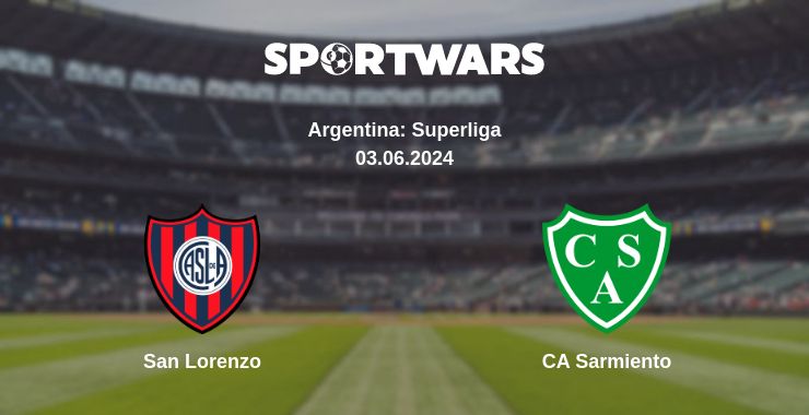 Where to watch the match San Lorenzo - CA Sarmiento