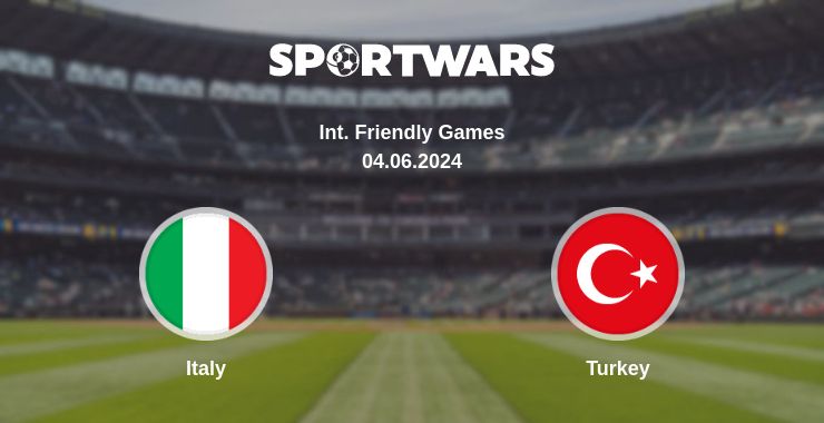 Where to watch the match Italy - Turkey