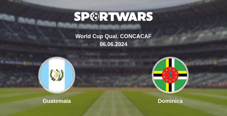 Where to watch the match Guatemala - Dominica