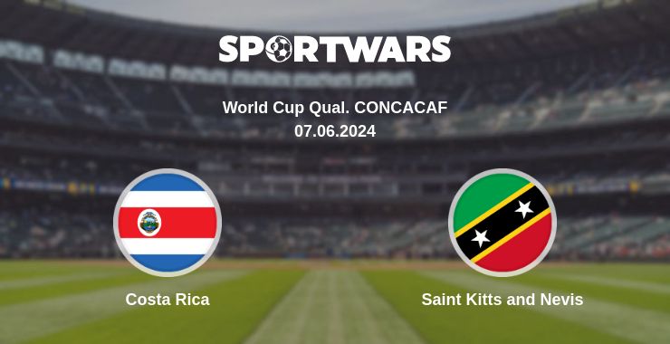 Where to watch the match Costa Rica - Saint Kitts and Nevis