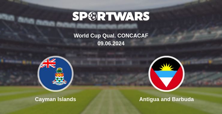 Where to watch the match Cayman Islands - Antigua and Barbuda