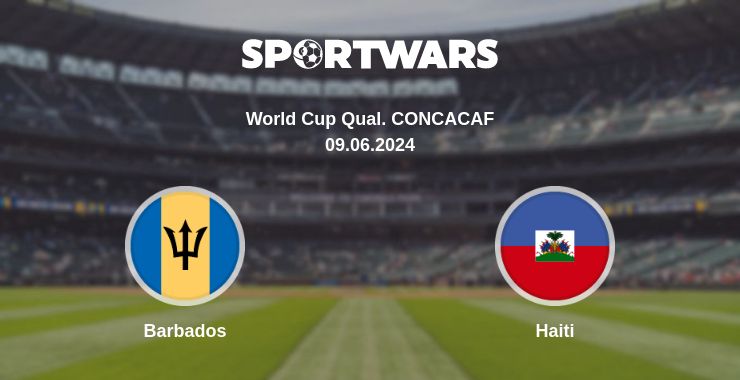 Where to watch the match Barbados - Haiti