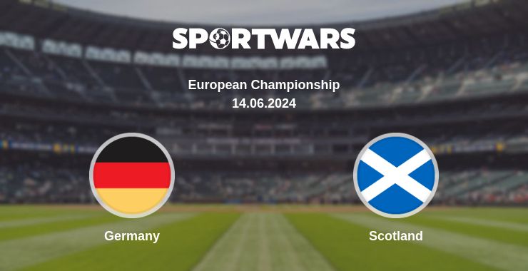 Where to watch the match Germany - Scotland