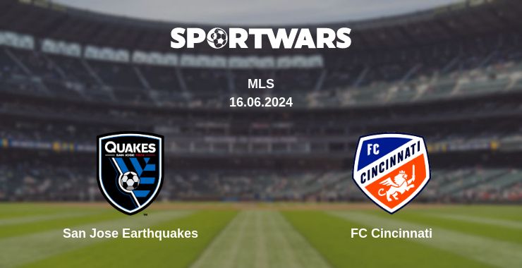 Where to watch the match San Jose Earthquakes - FC Cincinnati