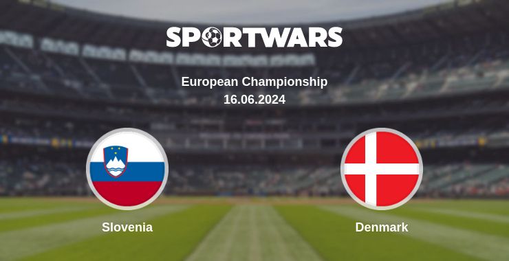 Where to watch the match Slovenia - Denmark