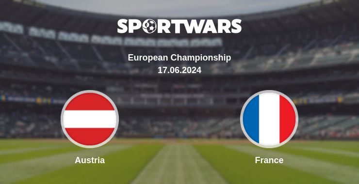 Where to watch the match Austria - France