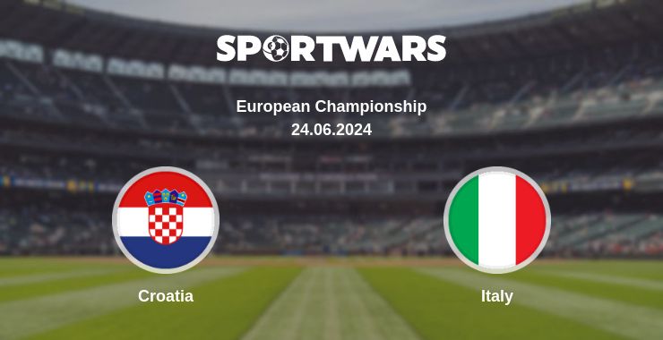 Where to watch the match Croatia - Italy